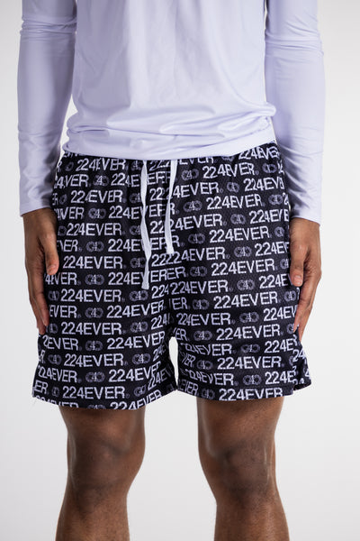 224 ‘OG BLACK’ MESH SHORTS