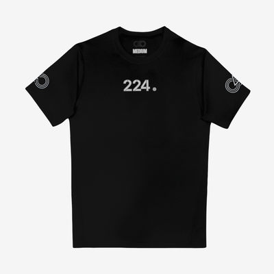 224 ‘FOG BLACK’ COMPRESSION SHIRT