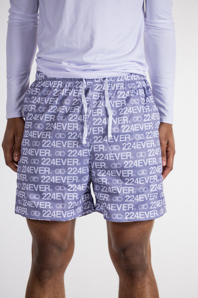 224 ‘ASH GREY’ MESH SHORTS