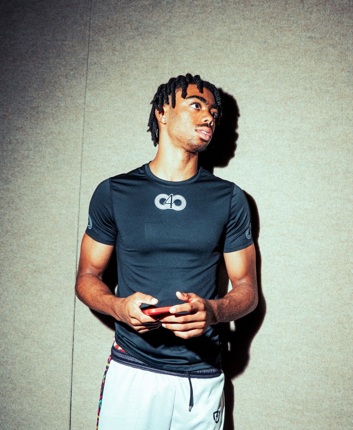 'TEAL' BLACK
COMPRESSION SHIRT