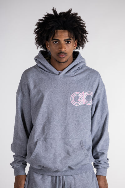 トップス CLASS 24AW hoodie CCEA06UNI A Grey SIZE1 224 'DUSTY ROSE' GREY BASIC HOODIE – 224EVER.CO