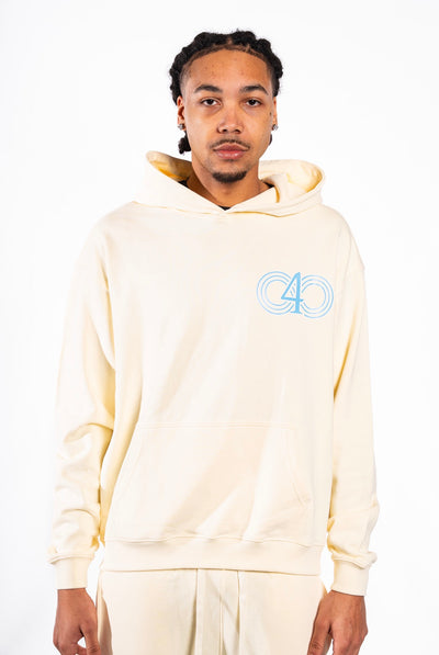 224 ‘BABY BLUE’ APRICOT BASIC HOODIE