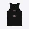 224 'TAUPE BLACK' COMPRESSION TANK