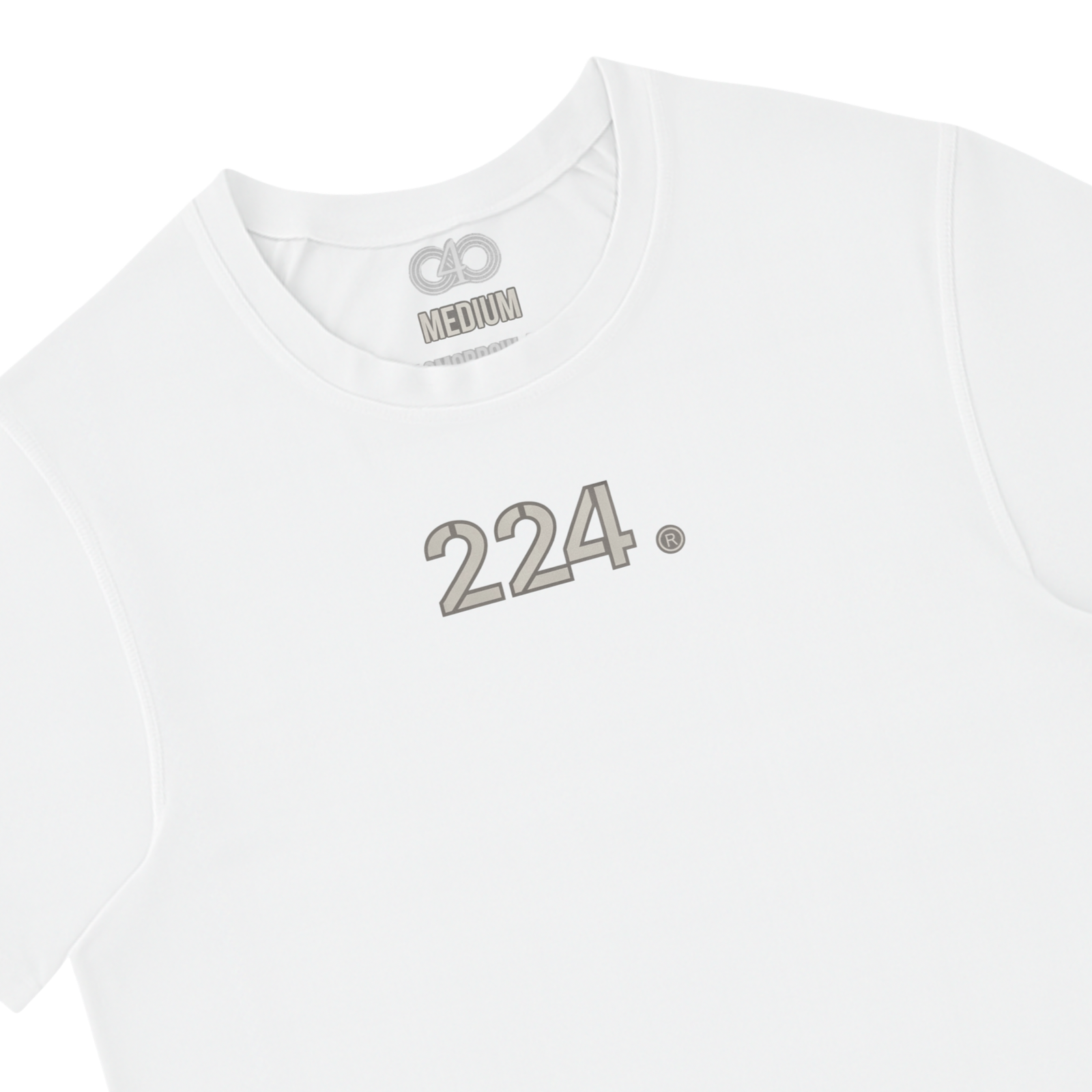 2:24 ‘PASTEL’ BLACK COMPRESSION SHIRT