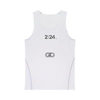 2:24 ‘TEAL’ BLACK COMPRESSION SHIRT